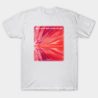 Heart on fire for God T-Shirt